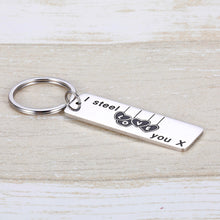 Load image into Gallery viewer, 11 Anniversary Jewelry Gifs for Husband Wife Him Her Romantic Steel Anniversary Git Keychain for Men Women Girlfriend Boyfriend Hubby Wifey Wedding Marriage