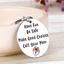 Load image into Gallery viewer, New Driver Keychain for Son Daughter Boyfriend Girlfriend Children Teens Student Grandson Granddaughter Sweet 16 Going Away Gift Keyring Reminder for Birthday Stocking Stuffer Graduation Party