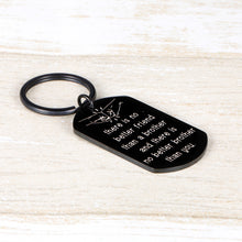 Load image into Gallery viewer, Brother Gifts Keychain from Brother Sister Thank You Gift for Him Men Little Brother Friend in Law Family Gif Jewelry for Birthday Wedding Father's Day There Is No Better Friend than A Brother