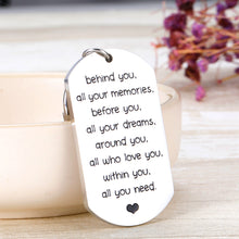 Load image into Gallery viewer, 2021 Graduation Keychain Inspirational Gifts for Him Her Best Friend Daughter Son Nurse Student Practitioner Masters Degree Graduates from College Medical High School Dad Mom