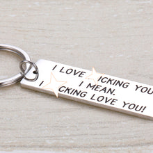 Load image into Gallery viewer, Husband Keychain Birthday Gift For Huaband Wife Boyfriend Girlfriend Fiance Couple Keychains Jewelry Couple Birthday Wedding Anniversary Valentines Gifts I Love You Keyring