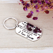 Load image into Gallery viewer, Husband Boyfriend Gifts to My Man Keychain for Him Fiance Lover Birthday Anniversary Engagement Wedding Stocking Stuffer Valentines’ Day Jewelry Keychain from Girlfriend Wife
