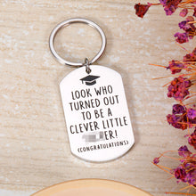 Load image into Gallery viewer, 2022 Graduation Gifts for Her Him University College Middle High School Students Funny Grads Gift Keychain for Son Daughter Teens from Mom Dad Teachers Birthday Prom Christmas Graduate Key Chain Gifts