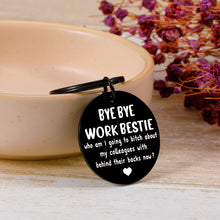 Load image into Gallery viewer, Naughty Coworker Leaving Gifts Keychain for Colleagues Work Friends Besties Farewell Retirement Promotion Going Away Gifts for Co-workers Partners Women Men GoodBye Birthday Christmas Keyring Present