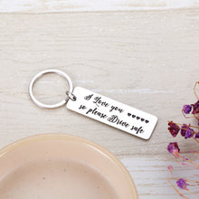 Load image into Gallery viewer, Drive Safe Keychain for boyfriend BF Husband Hubby Father Dad Truck Driver Stocking Stuffer Valentines’ Fathers’ Day 16 Teenager New Driver Going Away Gift for Son Daughter Teens