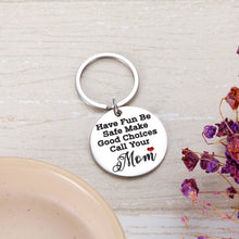 Load image into Gallery viewer, New Driver Keychain for Son Daughter Boyfriend Girlfriend Children Teens Student Grandson Granddaughter Sweet 16 Going Away Gift Keyring Reminder for Birthday Stocking Stuffer Graduation Party