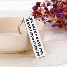 Load image into Gallery viewer, Funny New driver keychain for Teen Girls Boys New College Student Gifts High School Graduation Keychain for Daughter Son Going Away Birthday Gif for Her Him Christmas Gif Jewelry