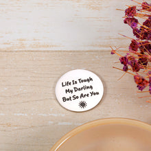 Load image into Gallery viewer, Pocket Hug Token for Her Him BF Birthday Valentine's Day Inspirational Long Distance Relationship Gifts from Mom to Son Daughter Boys Girls Women Men Family Party Quarantine Double-sided Coin Keepsake