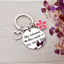 Load image into Gallery viewer, Inspirational Graduation Gifts for Nurse Students BFF Women Girls Family Birthday Back to School Keychain Charm Pendent for Daughter Sister Best Friend Mother Keyring Jewelry