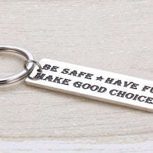 Load image into Gallery viewer, Funny New driver keychain for Teen Girls Boys New College Student Gifts High School Graduation Keychain for Daughter Son Going Away Birthday Gif for Her Him Christmas Gif Jewelry