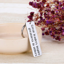 Load image into Gallery viewer, Boss Coworker Gifts Office Keychain for Leader Coach Supervisor Mentor Thank You Leaving Retirement Appreciation Gift for Manager Women Men Boss Day Birthday Christmas Keychain for Colleague Farewell