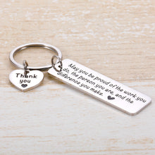 Load image into Gallery viewer, Colleague Appreciation Gifts Keychain for Coworker Employee Staff Men Women Boss Thank You Key Chain for Retirement Promotion Farewell Party Birthday Work Team Gifts Office Gifts for Goodbye Christmas
