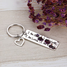 Load image into Gallery viewer, Inspirational Faith Graduation Keychain for Teen Boys Girls Recovery Keychain from Bff Friend Encouragement Birthday Anniversary Christmas Strength Jewelry Keyring Present Back to School Gift