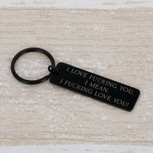 Load image into Gallery viewer, Husband Keychain Birthday Gift For Huaband Wife Boyfriend Girlfriend Fiance Couple Keychains Jewelry Couple Birthday Christmas Wedding Anniversary Valentines Gifts I Love You Keyring