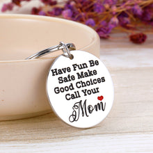 Load image into Gallery viewer, New Driver Keychain for Son Daughter Boyfriend Girlfriend Children Teens Student Grandson Granddaughter Sweet 16 Going Away Gift Keyring Reminder for Birthday Stocking Stuffer Graduation Party