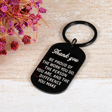 Load image into Gallery viewer, Thank You Gifts Keychain for Colleague Coworker Employee Staff Men Women Boss Appreciation Gifts for Retirement Promotion Farewell Birthday Work Team Office Gifts for Team Member Goodbye Christmas