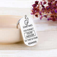 Load image into Gallery viewer, Funny Inspirational Keychain for Friend Bestie Coworker Boss Daughter Mom Teen Girls Kids BFF Student Men Women Thanksgiving Appreciation Gift Friendship Graduation Keychain Keyring