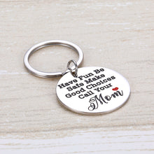 Load image into Gallery viewer, New Driver Keychain for Son Daughter Boyfriend Girlfriend Children Teens Student Grandson Granddaughter Sweet 16 Going Away Gift Keyring Reminder for Birthday Stocking Stuffer Graduation Party