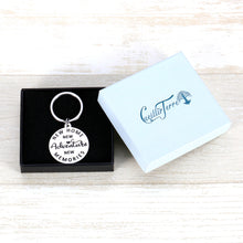 Load image into Gallery viewer, Housewarming Keychain Gift for New Home New Adventure New House Keyring First Home Moving Gift for New House Owner Husband Wife Realtor Closing Jewelry