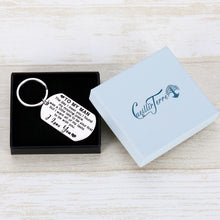 Load image into Gallery viewer, Husband Boyfriend Gifts to My Man Keychain for Him Fiance Lover Birthday Anniversary Engagement Wedding Stocking Stuffer Valentines’ Day Jewelry Keychain from Girlfriend Wife