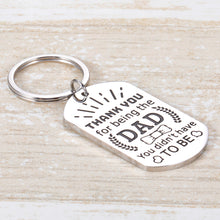Load image into Gallery viewer, Dad Keychain from Daughter Son Father’s Day Gifts from Wife Kids Birthday Christmas Thanksgiving Day Key Ring Gifts for Dad Step Dad Bonus Dad