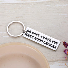 Load image into Gallery viewer, Funny New driver keychain for Teen Girls Boys New College Student Gifts High School Graduation Keychain for Daughter Son Going Away Birthday Gif for Her Him Christmas Gif Jewelry
