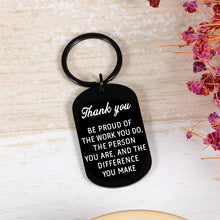 Load image into Gallery viewer, Thank You Gifts Keychain for Colleague Coworker Employee Staff Men Women Boss Appreciation Gifts for Retirement Promotion Farewell Birthday Work Team Office Gifts for Team Member Goodbye Christmas