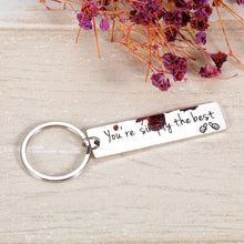 Load image into Gallery viewer, You’re Simply The Best Keychain Schitts C Merchandise Gifts for Women Men Best Friends Anniversary Valentines Birthday Gifts Keyring for Him Her Boyfriend Girlfriend Husband Wife