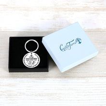 Load image into Gallery viewer, Inspirational Gifts Keychain to Daughter from Dad Inspirational Gift Birthday Graduation Gifts Never Forget That I Love You Keychain for for Girls Women Wedding Valentine's Day
