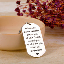 Load image into Gallery viewer, 2022 Graduation Gifts Keychain for Her Him Son Daughter from Mom Dad Anniversary Graduate Students Gifts from Teacher Principal Bulk to Grads Teen Kid Prom Motivational Gifts Aunt Uncle Niece Nephew