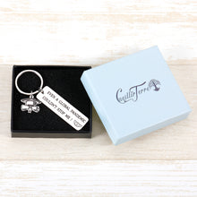 Load image into Gallery viewer, Funny Graduation Keychain Gifts for Her Him Class of 2021 Senior High School College Graduation Keyring for Boys Girls Daughter Son Teens Graduates