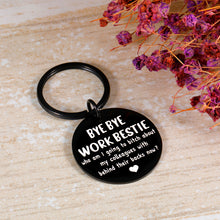 Load image into Gallery viewer, Naughty Coworker Leaving Gifts Keychain for Colleagues Work Friends Besties Farewell Retirement Promotion Going Away Gifts for Co-workers Partners Women Men GoodBye Birthday Christmas Keyring Present