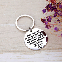 Load image into Gallery viewer, Graduation Gift Keychain for Women Men Teen Girls Boys Encouragement Keychain Inspirational Keyring Fate Whispers to The Warrior Jewelry Gift for Son Daughter Feminist Fighter Survivor