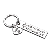 Load image into Gallery viewer, Boss Coworker Gifts Office Keychain for Supervisor Leader Retirement Leaving Appreciation Thank You Gift Going Away Goodbye Keyring for Colleague Farewell Birthday Christmas Gifts