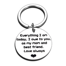 Load image into Gallery viewer, Mom Appreciation Gifs Appreciation Keychain for Mom Mother Stepmother from Daughter Son Kids Mother of the Bride Mothers Day Wedding Valentines Birthday Gifs for Women Parent Best Friend