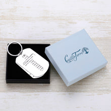 Load image into Gallery viewer, Bible Verse Keychain for Wife Husband Brother Sister Nephew Niece Lords Prayer Cross keychain Family Gif for Father Mother Grandson Granddaughter for Engagement Gathering Baptism