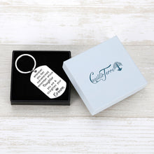 Load image into Gallery viewer, Daughter Keychain Keyring Inspirational Family Gifts from Mom Dad Father Mother for Daughter Son Women Girls Granddaughter Grandson Her Sentimental Keychain Birthday Graduation Gifs Keyring