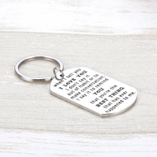 Load image into Gallery viewer, Valentines Day Gifts Keychain Husband Wife Girlfriend Boyfriend Fiance Her Him Anniversary Wedding Birthday Couple Gift when I Tell You I Love You Jewelry Keyring Birthday for Men Women
