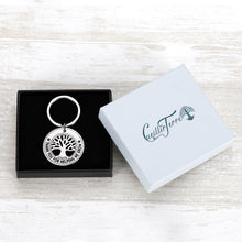 Load image into Gallery viewer, Thank You Keychain for Grandmother Grandfather Women Men Nanny Father Mother Nurse Teacher Appreciation Gifts for Birthday Fathers Mothers Day Thank You for Helping Me Grow graduation Keychain Jewelry