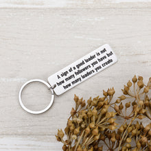 Load image into Gallery viewer, Leader Gift Appreciation Keychain for Colleague Boss Manager Supervisor Goodbye Farewell Going Away Gift for Mentor Boss Day Birthday Retirement Keychain Retirement Boss Presents Office Gifts