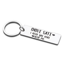 Load image into Gallery viewer, Husband Keychain Birthday Gift For Huaband Wife Boyfriend Girlfriend Fiance Couple Keychains Jewelry Couple Birthday Christmas Wedding Anniversary Valentines Gifts I Love You Keyring Silver