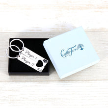 Load image into Gallery viewer, Couple Keychain Gamer Lover Gifts for Boyfriend Girlfriend Husband Wife Fiance Fiancee Player 1 Player 2 Keychain for Him Her Birthday Anniversary Valentine&#39;s Day Birthday Jewelry Gifts
