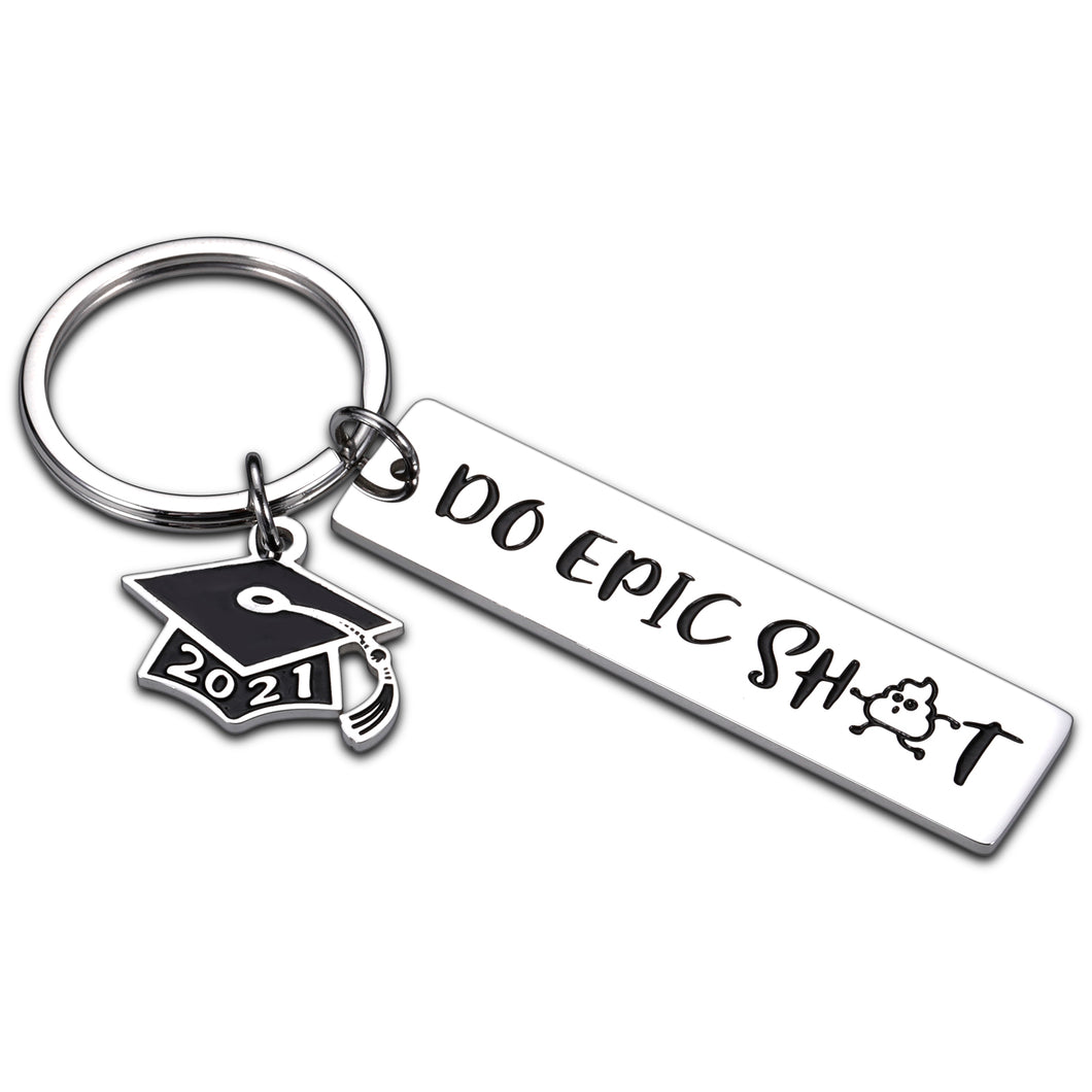 Graduation Keychain for Men Women 2021 Graduation Gifts for Best Friend Boys Girls High School College Graduation Key Chain Gifts for Sons Daughters from Dad Mom