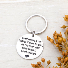 Load image into Gallery viewer, Mom Appreciation Gifs Appreciation Keychain for Mom Mother Stepmother from Daughter Son Kids Mother of the Bride Mothers Day Wedding Valentines Birthday Gifs for Women Parent Best Friend
