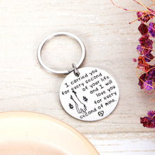 Load image into Gallery viewer, Pregnancy Loss Memorial Gifts Remembrance Keychain Miscarriage Keepsake Loss of Baby Infant Child Sympathy Comfort Gifts for Kids I Carried You Every Second of Your Life for Mother
