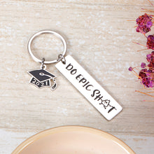 Load image into Gallery viewer, Graduation Keychain for Men Women 2021 Graduation Gifts for Best Friend Boys Girls High School College Graduation Key Chain Gifts for Sons Daughters from Dad Mom
