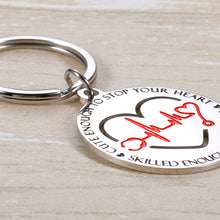 Load image into Gallery viewer, National Nurses Day Gift Keychain for Her Him Nurse Graduation Gifts Keychain for Men Women 2021 Birthday Christmas Gift for Coworkers RN LPN Nurse Practitioner Medical Students Paramedic Keyring

