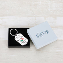 Load image into Gallery viewer, Birthday Funny Keychain gifts for women wife Mom Presents A Wise Women Once Said Inspirational Key Chain Retirement Christmas Novelty Gifts for Best Women Friend Coworker Daughter Mothers day
