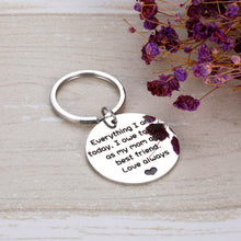 Load image into Gallery viewer, Mom Appreciation Gifs Appreciation Keychain for Mom Mother Stepmother from Daughter Son Kids Mother of the Bride Mothers Day Wedding Valentines Birthday Gifs for Women Parent Best Friend
