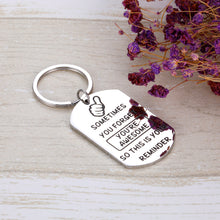 Load image into Gallery viewer, Funny Inspirational Keychain for Friend Bestie Coworker Boss Daughter Mom Teen Girls Kids BFF Student Men Women Thanksgiving Appreciation Gift Friendship Graduation Keychain Keyring
